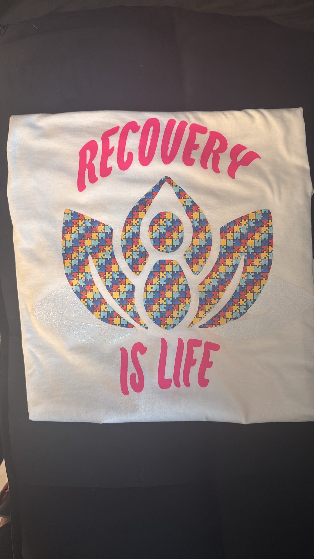 Recovery Is Life Logo Tshirt