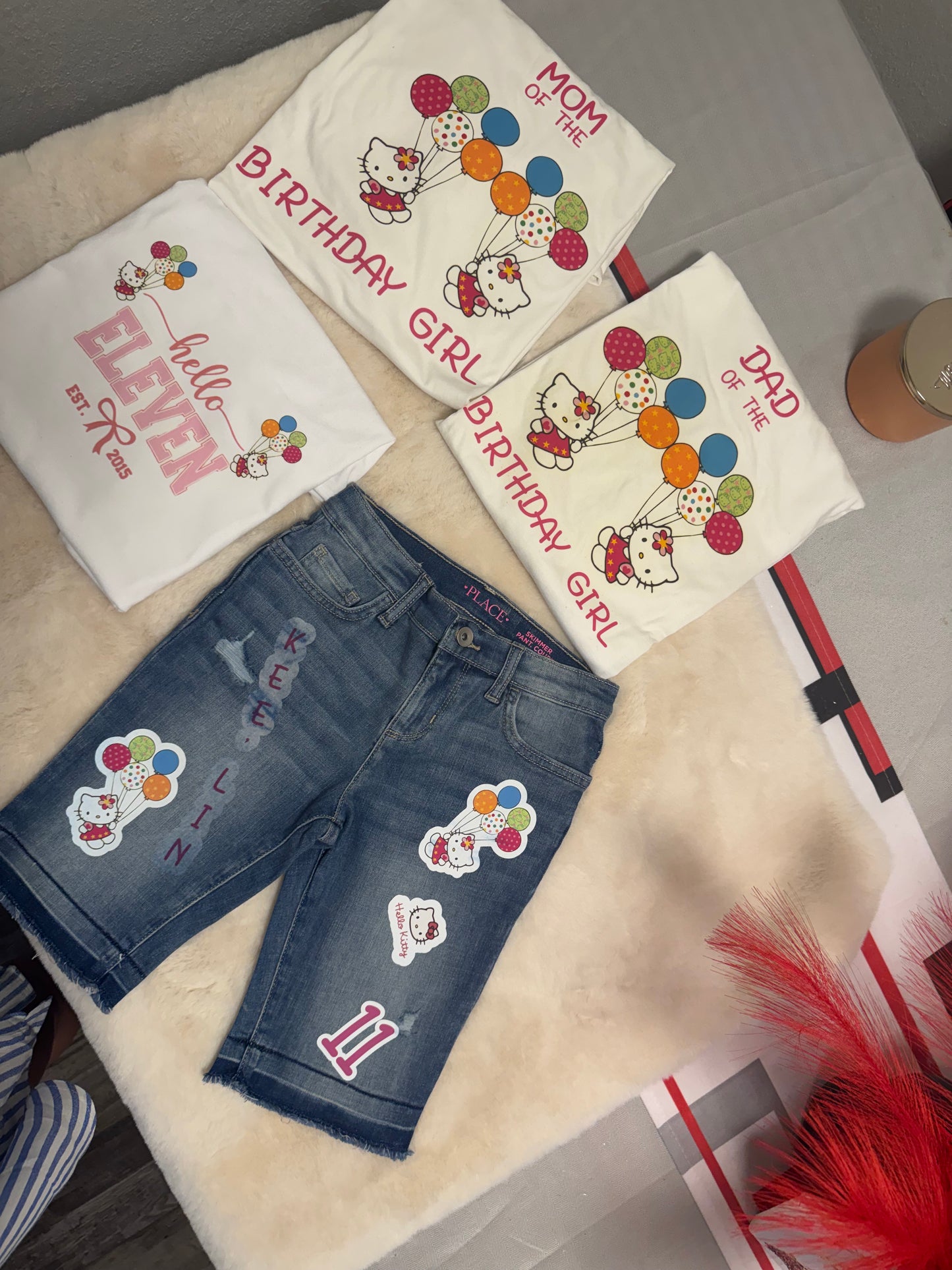 Custom birthday Tshirt/outfit