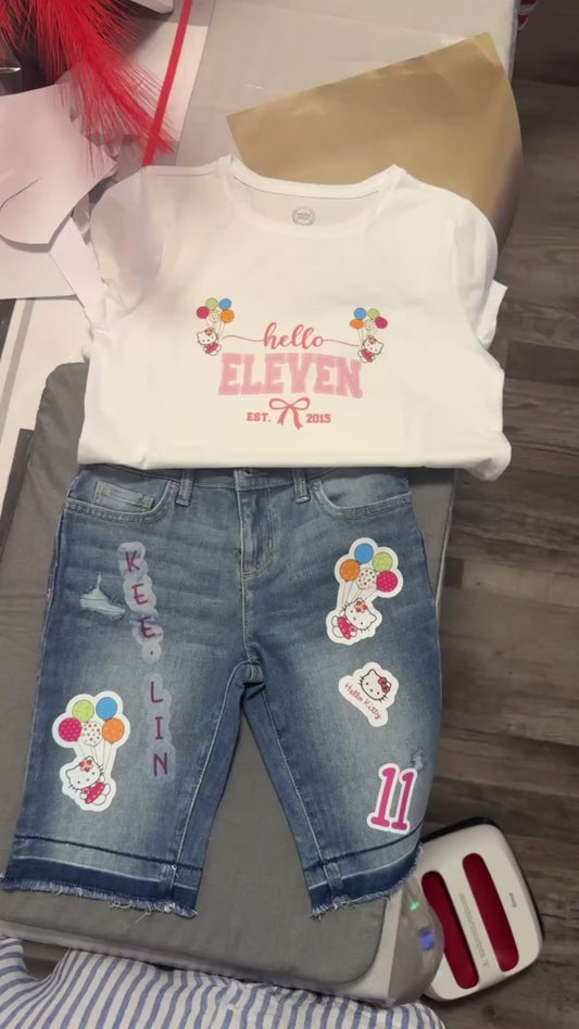 Custom birthday Tshirt/outfit